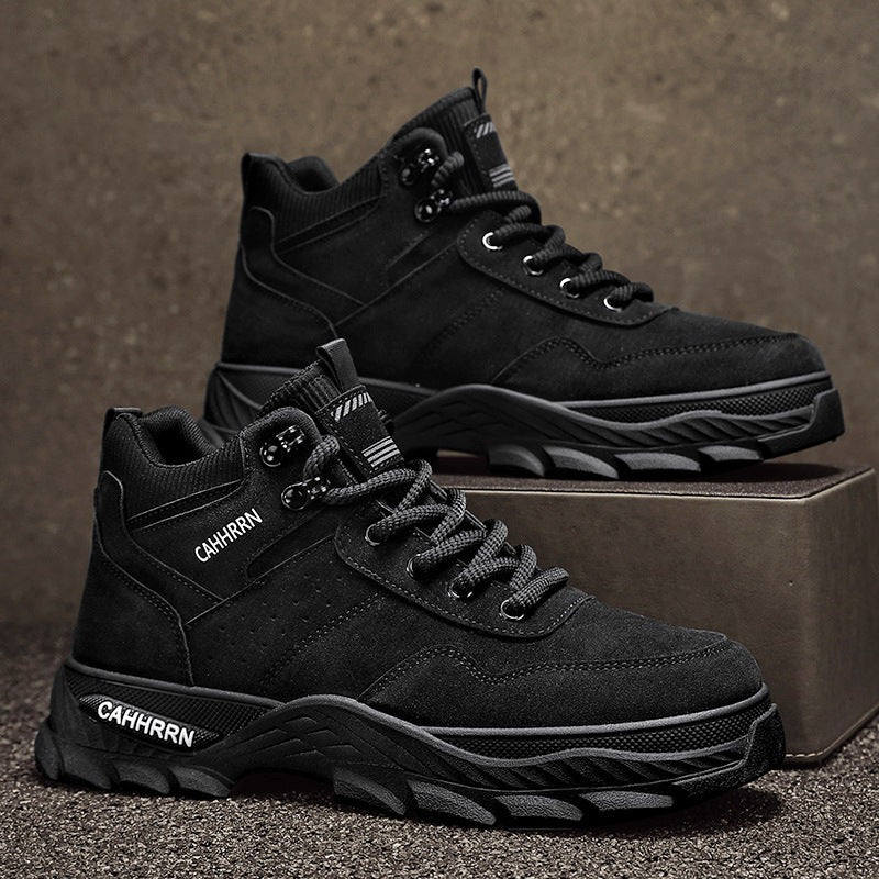 Herren robuste Freizeit-Wanderschuhe mit atmungsaktivem Obermaterial und rutschfester Sohle Heidi Mode - Image 7