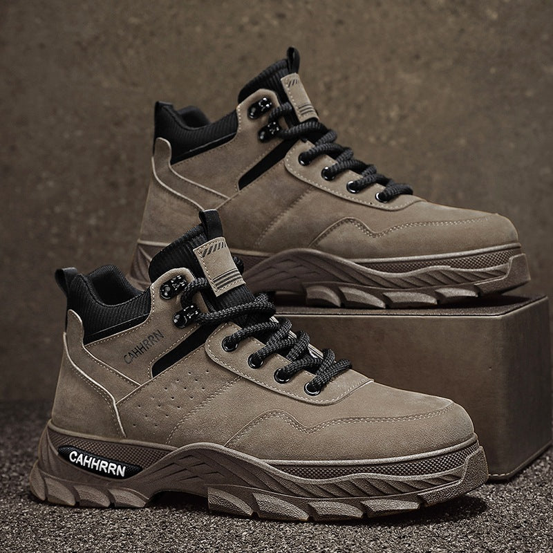 Herren robuste Freizeit-Wanderschuhe mit atmungsaktivem Obermaterial und rutschfester Sohle Heidi Mode - Image 8
