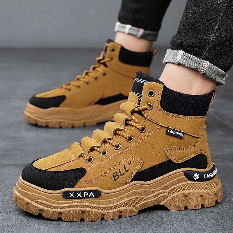 Herren robuste Outdoor Sneakers mit verstärkter Sohle Heidi Mode - Image 2
