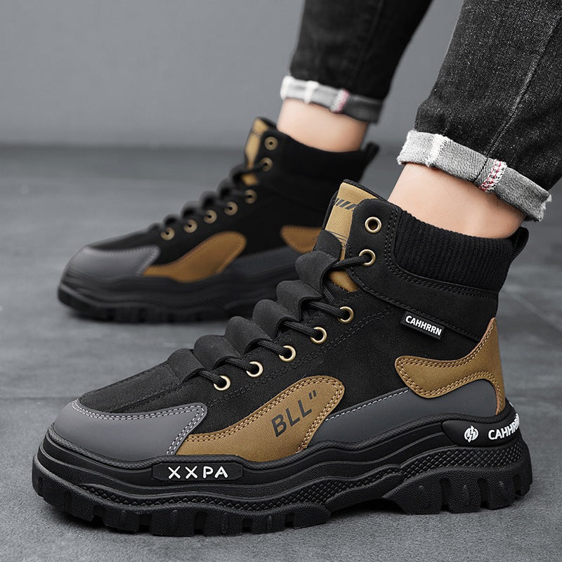 Herren robuste Outdoor Sneakers mit verstärkter Sohle Heidi Mode - Image 4