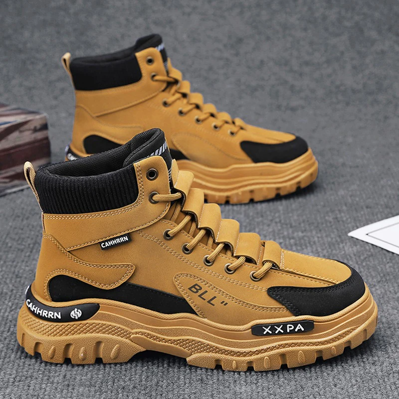 Herren robuste Outdoor Sneakers mit verstärkter Sohle Heidi Mode - Image 9