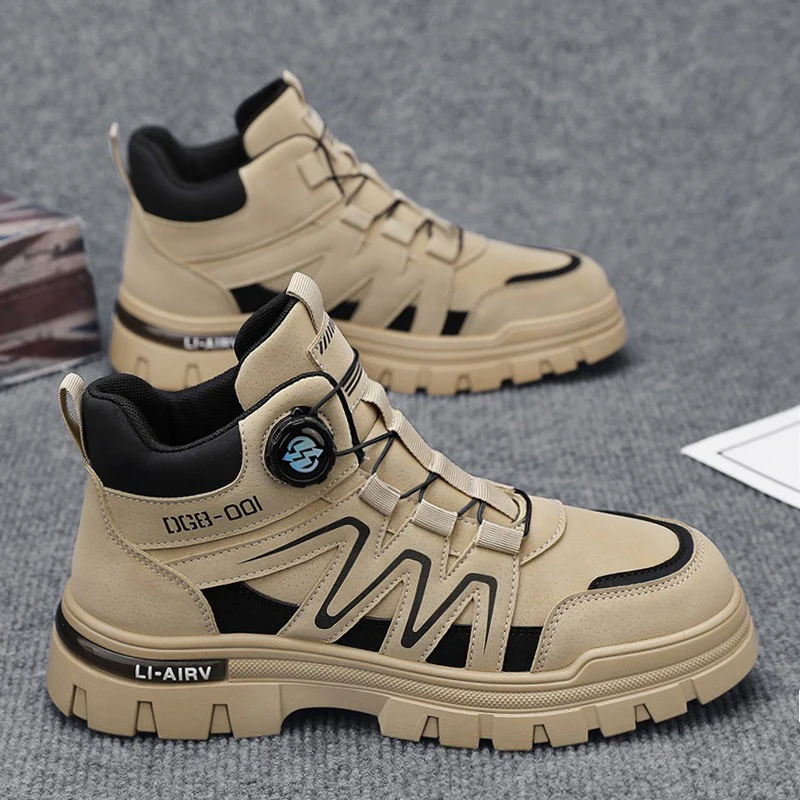 Herren robuste und funktionale Wanderschuhe mit antirutsch Sohle Heidi Mode - Image 7