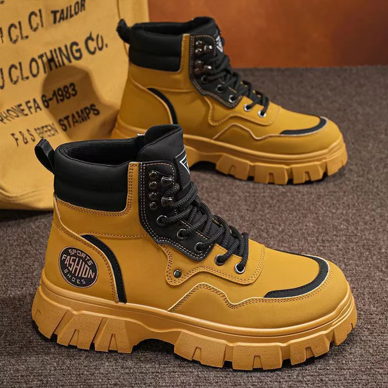 Herren robuste Wanderstiefel mit verstärktem Schutz Heidi Mode - Image 4