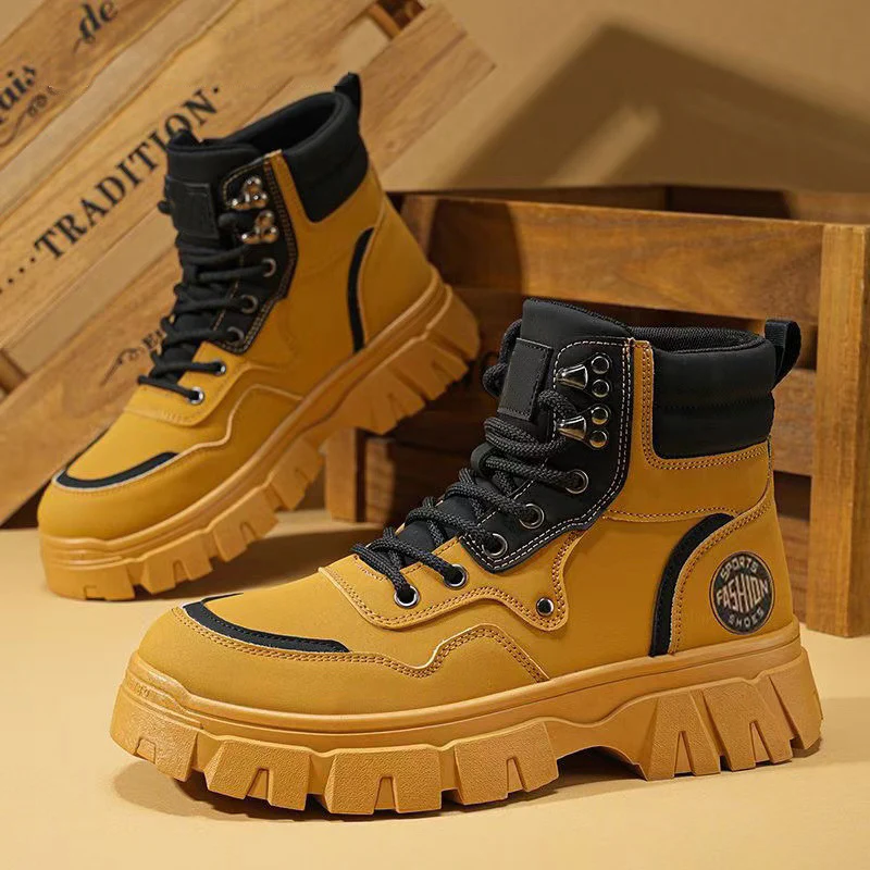 Herren robuste Wanderstiefel mit verstärktem Schutz Heidi Mode - Image 7