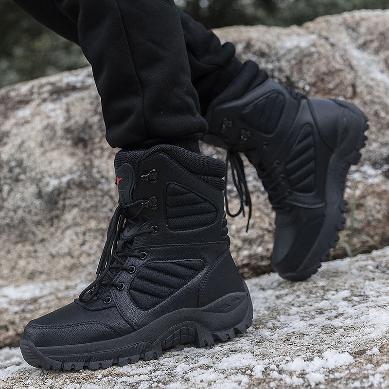 Herren robuste wasserabweisende Winterstiefel mit rutschfester Sohle Heidi Mode - Image 3