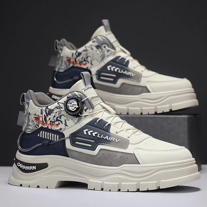 Herren robuster Sport-Schuh mit innovativem Schnellschnürsystem und verstärktem Knöchel Heidi Mode - Image 4