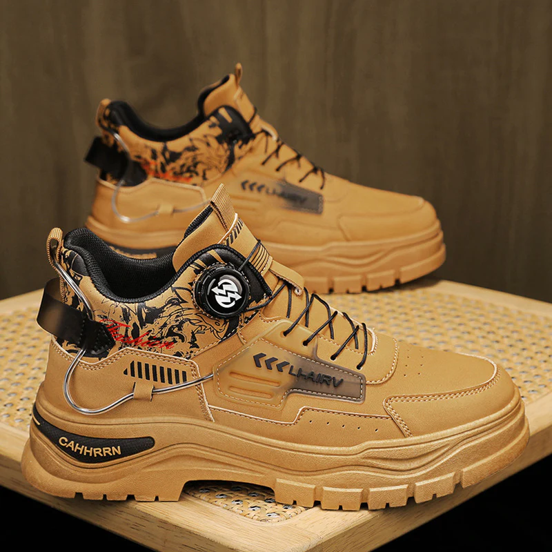 Herren robuster Sport-Schuh mit innovativem Schnellschnürsystem und verstärktem Knöchel Heidi Mode - Image 6