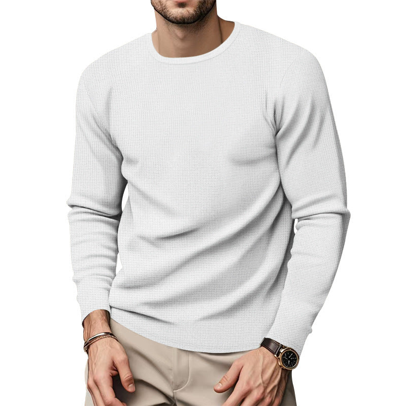 Herren Rundhals Pullover mit strukturiertem Design und modischem Schnitt Heidi-Mode - Image 2