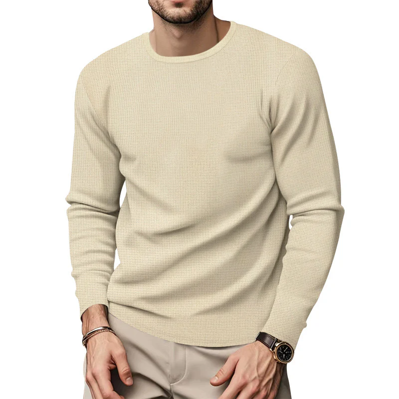Herren Rundhals Pullover mit strukturiertem Design und modischem Schnitt Heidi-Mode - Image 8