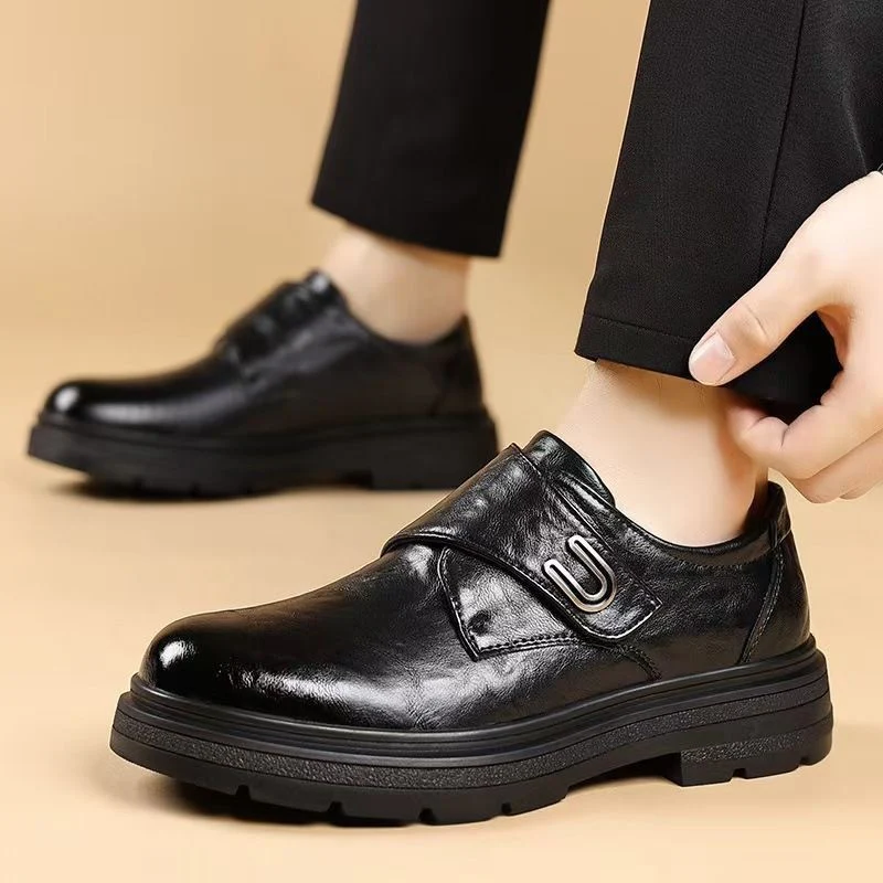 Herren Schnürschuhe mit hoher Tragekomfort und eleganter Lederoptik Heidi Mode - Image 3