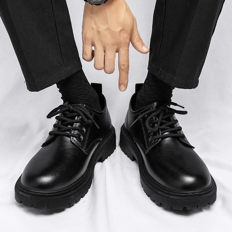 Herren Schnürschuhe mit robustem Sohlenprofil und modernem Design Heidi Mode - Image 3