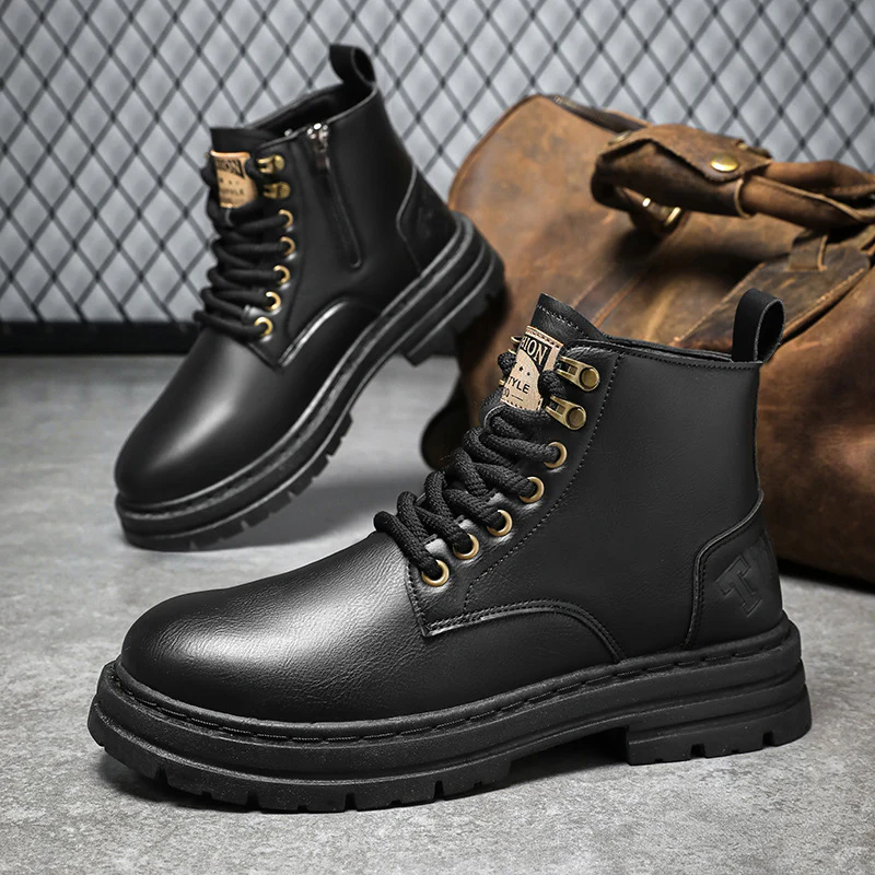 Herren Schnürstiefel im robusten Workwear-Stil Heidi Mode - Image 6