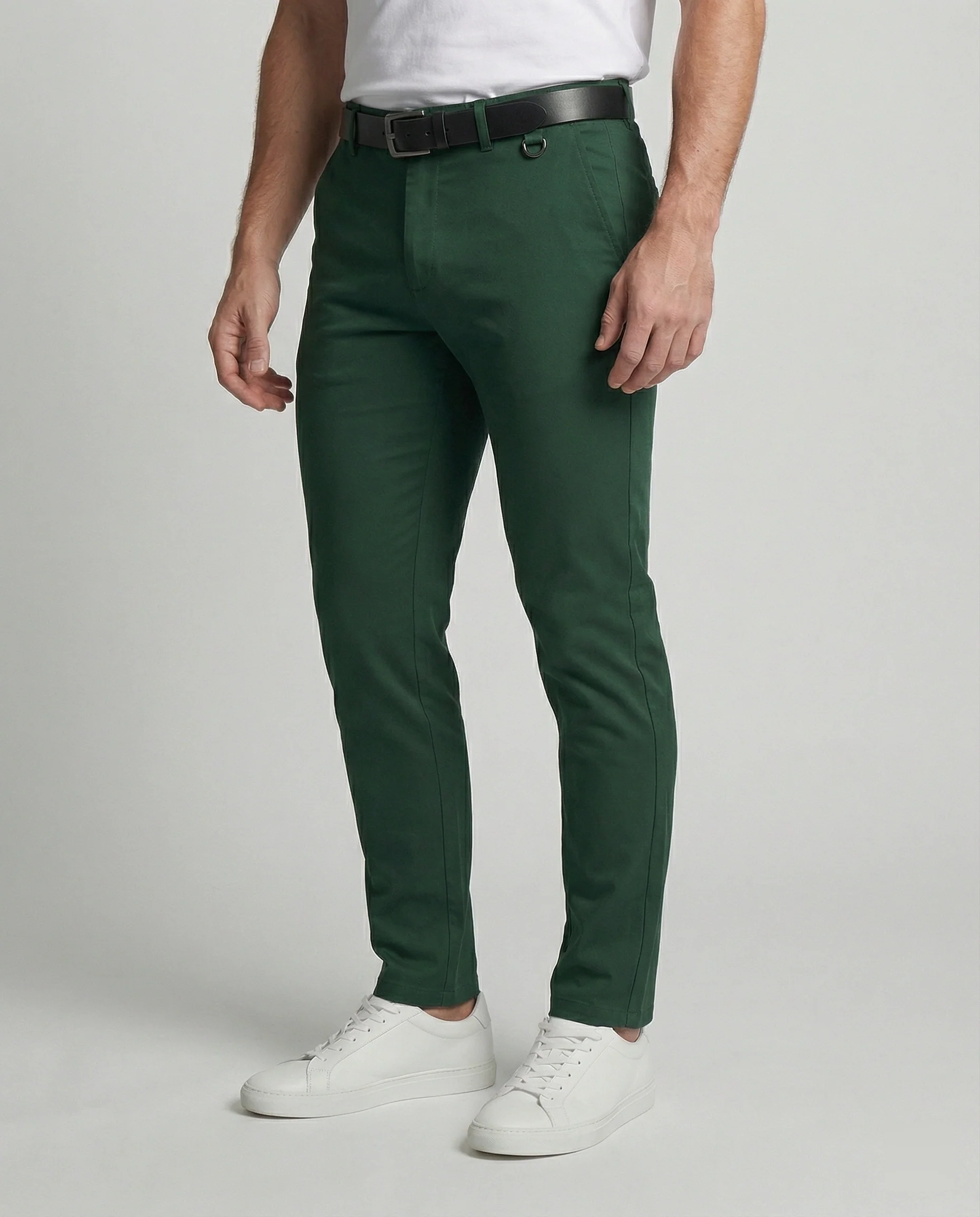 Herren Chinohose Slim Fit bequem - Image 4