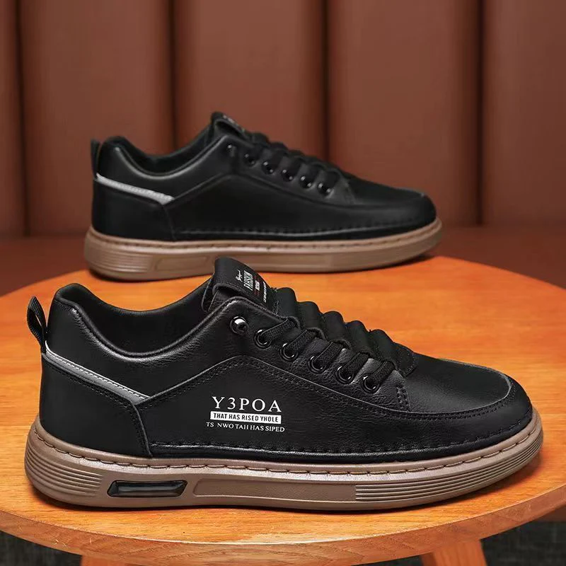 Herren Sneakers mit atmungsaktiver Oberflächenstruktur und stoßdämpfendem Sohlenprofil Heidi Mode - Image 2