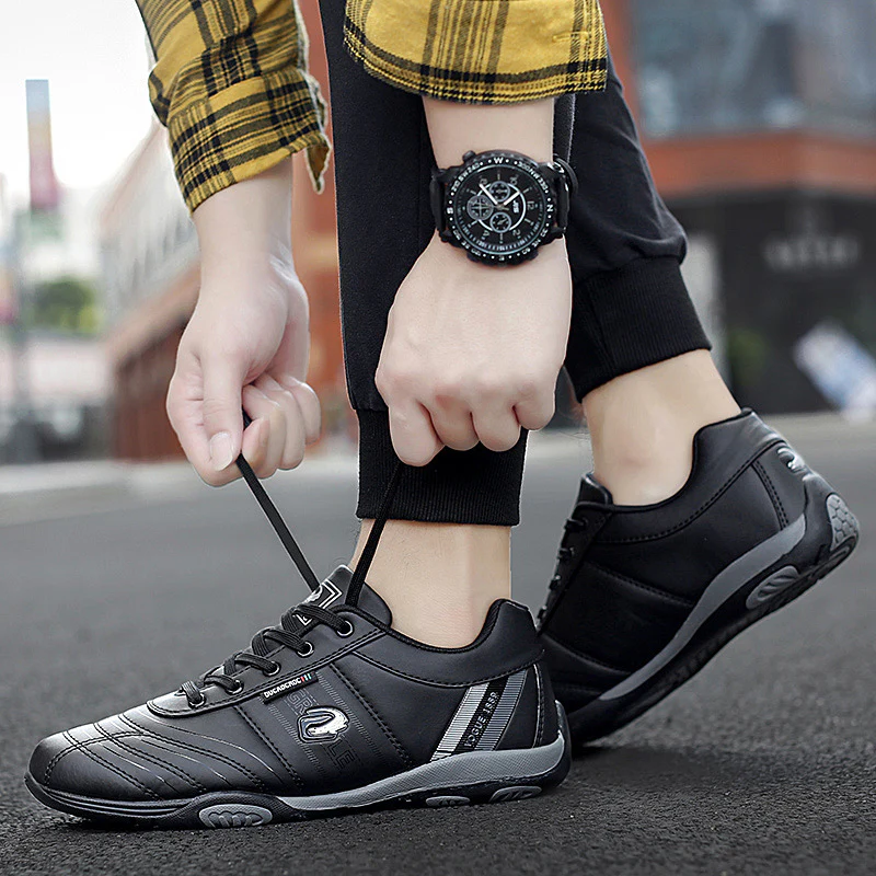 Herren sportliche Freizeit Sneakers mit rutschfester Laufsohle Heidi Mode - Image 2