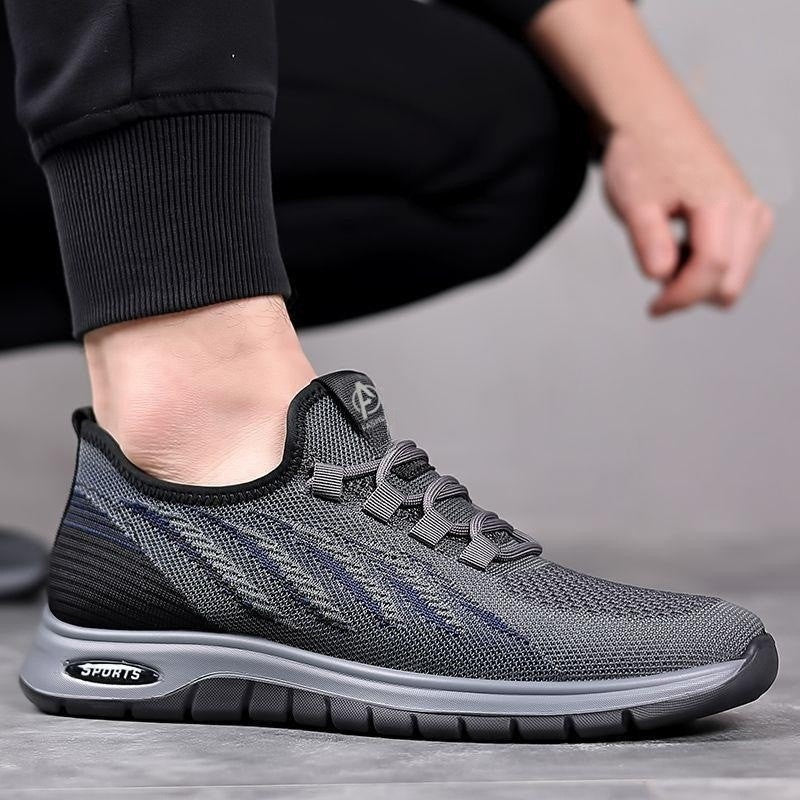 Herren Sportliche Freizeitschuhe mit atmungsaktivem Mesh-Obermaterial Heidi Mode - Image 6