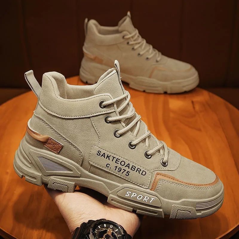 Herren Sportliche High-Top Sneakers mit robustem Profil Heidi Mode - Image 3