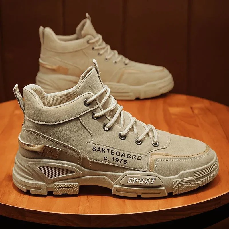Herren Sportliche High-Top Sneakers mit robustem Profil Heidi Mode - Image 7