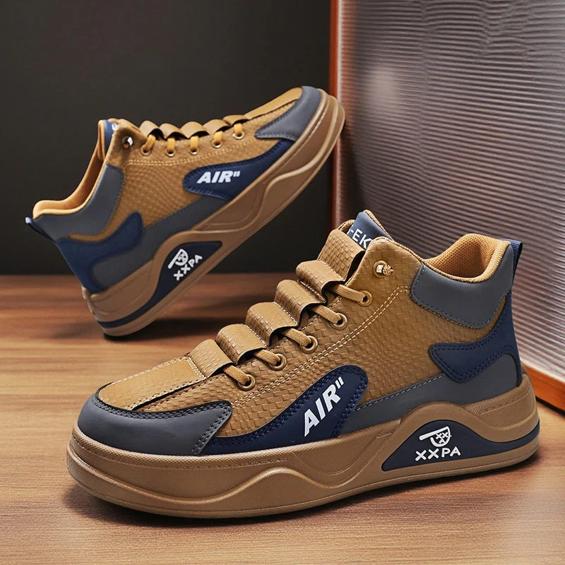 Herren Sportliche High-Top Sneakers mit rutschfester Sohle und atmungsaktivem Obermaterial Heidi Mode - Image 2
