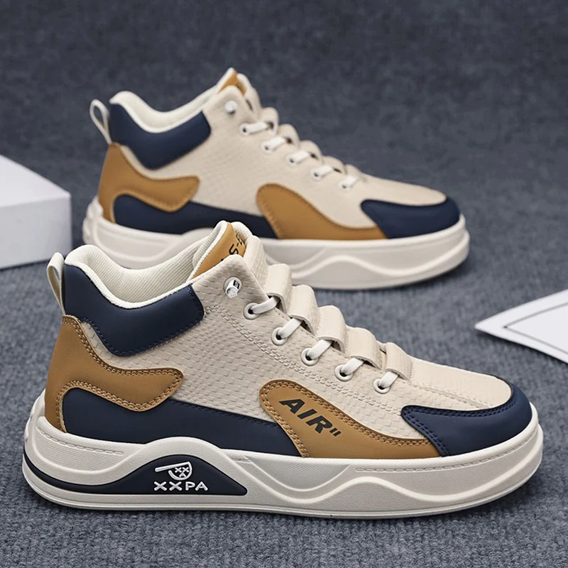 Herren Sportliche High-Top Sneakers mit rutschfester Sohle und atmungsaktivem Obermaterial Heidi Mode - Image 6