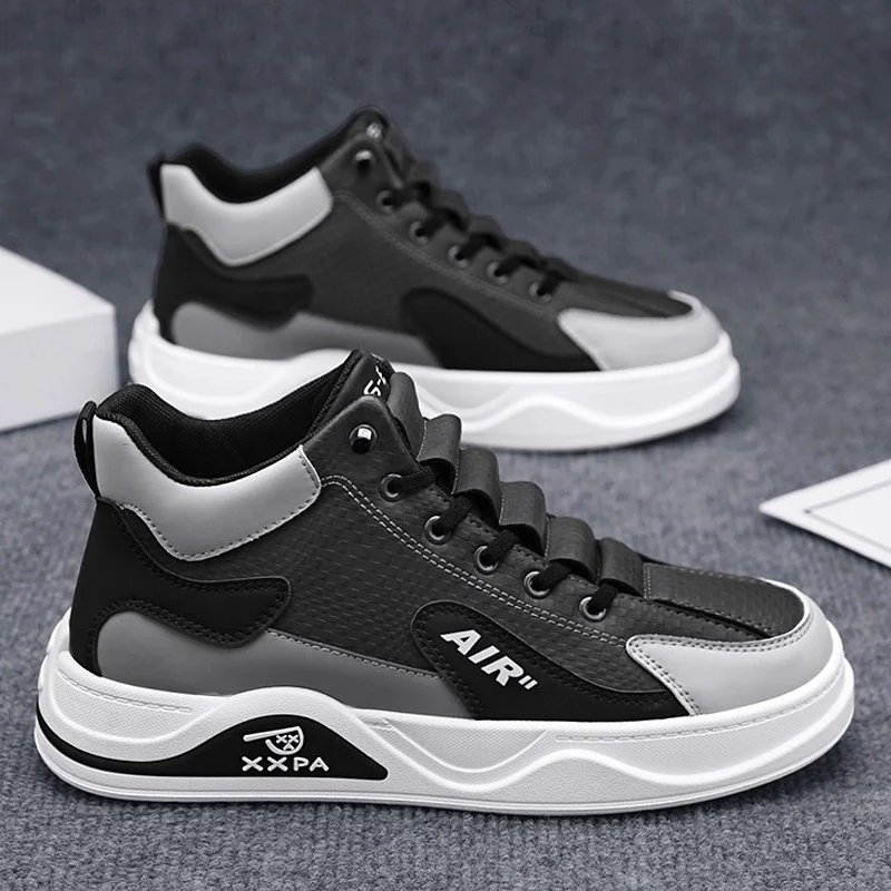 Herren Sportliche High-Top Sneakers mit rutschfester Sohle und atmungsaktivem Obermaterial Heidi Mode - Image 7