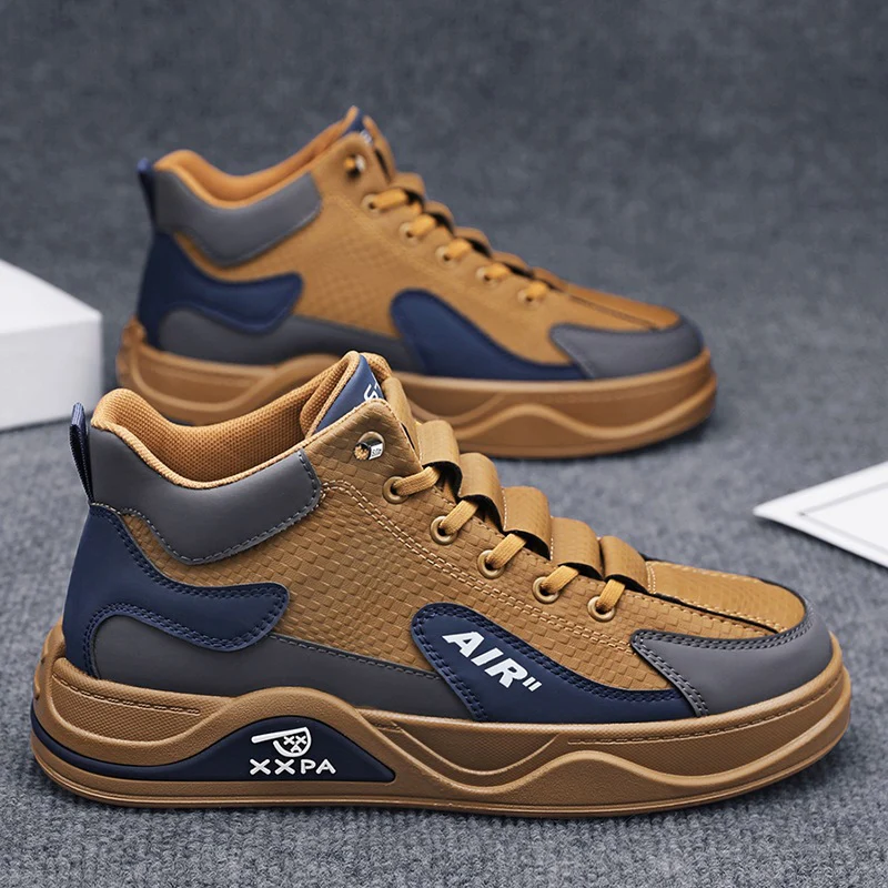 Herren Sportliche High-Top Sneakers mit rutschfester Sohle und atmungsaktivem Obermaterial Heidi Mode - Image 8