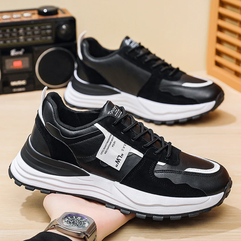 Herren sportliche Laufschuhe mit dämpfender Sohle und atmungsaktivem Obermaterial Heidi Mode - Image 4