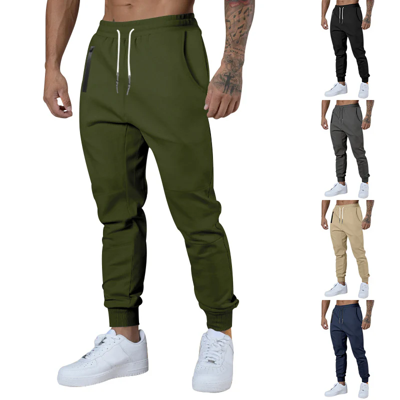 Herren Sportliche Lifestyle-Jogginghose mit elastischem Bund und praktischen Taschen Heidi-Mode - Image 3