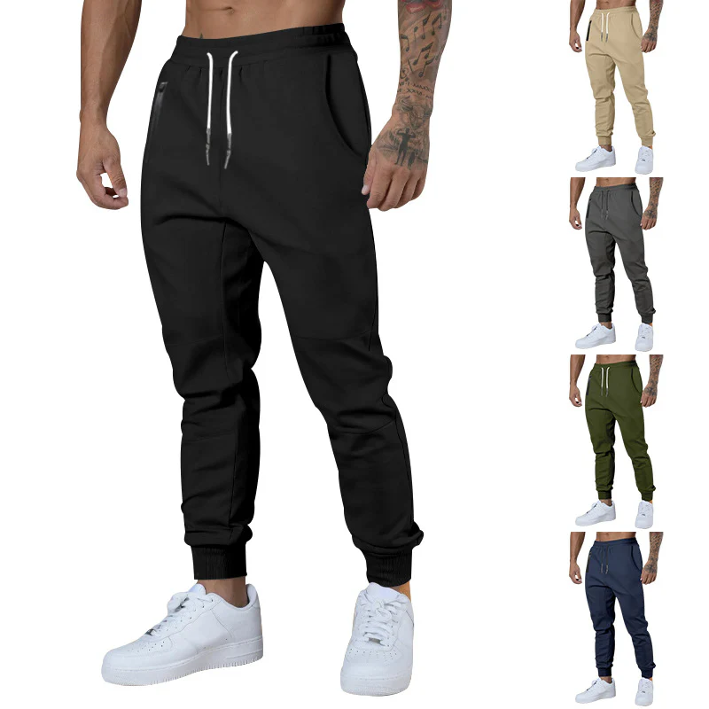 Herren Sportliche Lifestyle-Jogginghose mit elastischem Bund und praktischen Taschen Heidi-Mode - Image 4