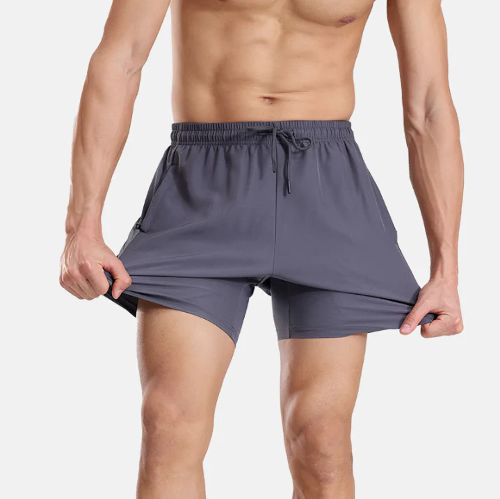 Herren Sportliche Shorts mit Elastischem Bund und Praktischen Seitentaschen Heidi-Mode - Image 7