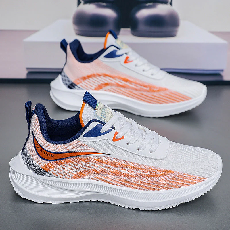 Herren Sportliche Sneaker mit Atmungsaktiver Mesh-Oberfläche und Dämpfender Sohle Heidi-Mode - Image 7