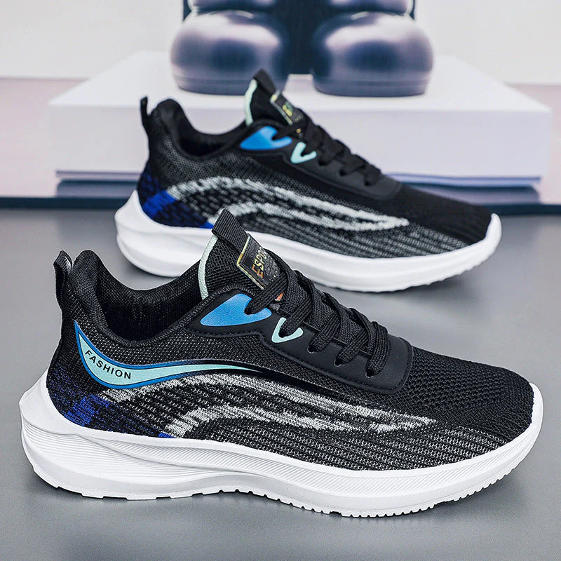 Herren Sportliche Sneaker mit Atmungsaktiver Mesh-Oberfläche und Dämpfender Sohle Heidi-Mode - Image 8