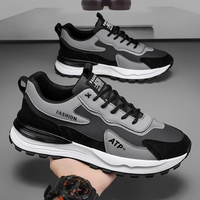 Herren Sportliche Sneakers mit Atmungsaktivem Obermaterial und Dämpfungstechnologie Heidi Mode - Image 2