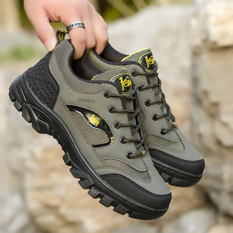 Herren Sportliche Trekking-Sneakers mit rutschfester Sohle und atmungsaktivem Obermaterial Heidi Mode - Image 6