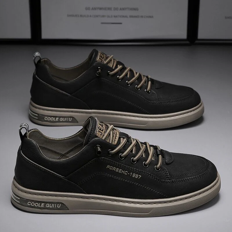 Herren Sportschuhe mit atmungsaktivem Leder und dämpfender Sohle Heidi Mode - Image 7