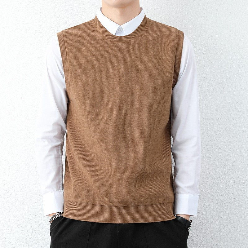 Herren Strickweste mit modernem Feinstrickmuster und bequemer Passform Heidi-Mode - Image 4