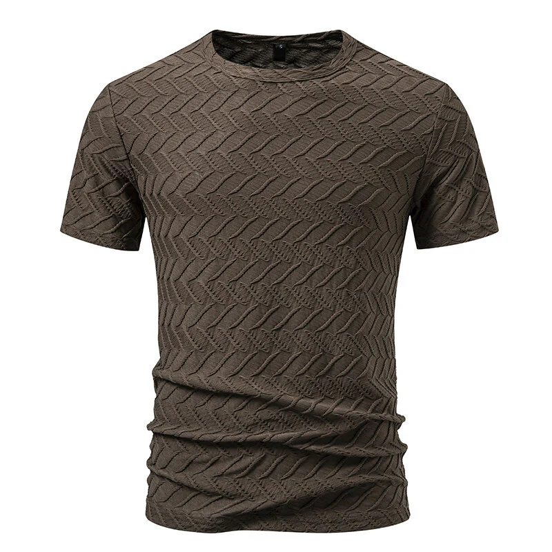 Herren Strukturiertes Kurzarmshirt mit modernem Design Heidi-Mode - Image 8