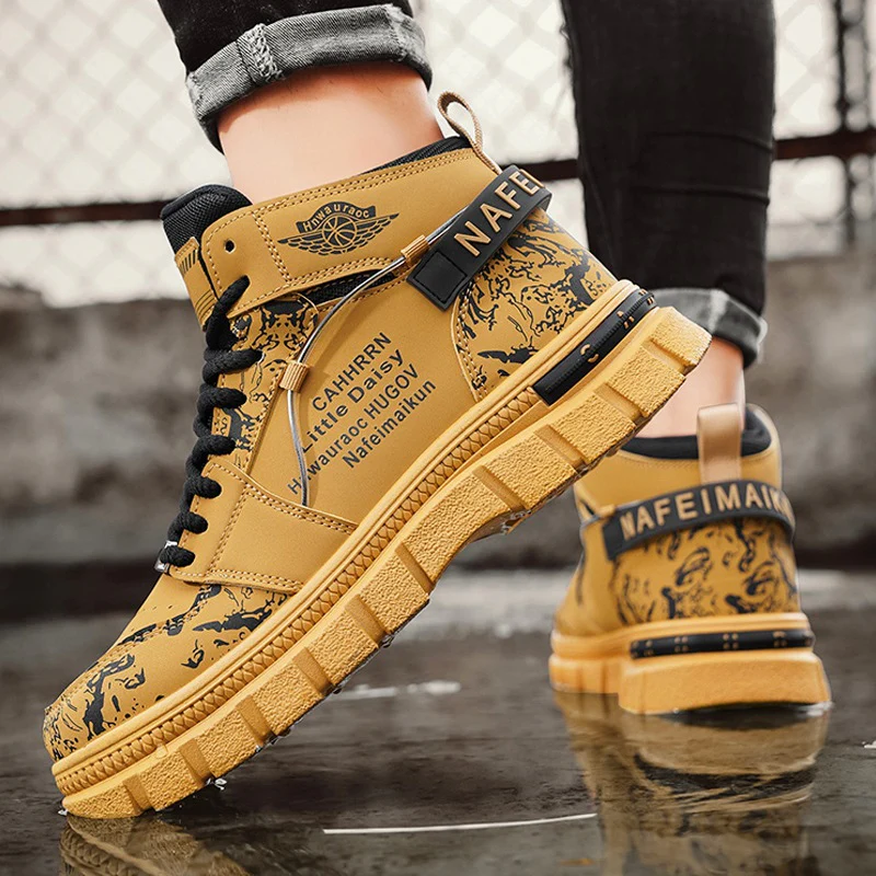Herren Urbanen Streetstyle Boots Heidi Mode