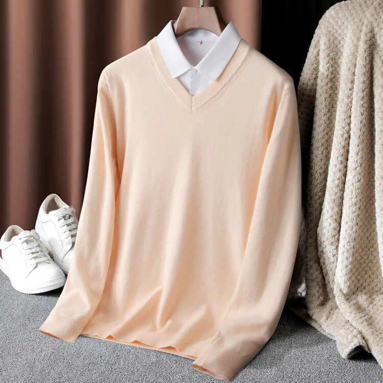 Herren V-Ausschnitt Pullover Heidi-Mode - Image 11