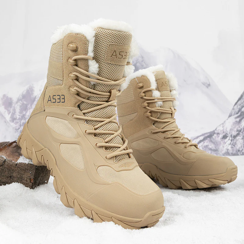 Herren Wasserdichte Winterstiefel mit isolierender Fütterung und rutschfester Sohle Heidi Mode - Image 2