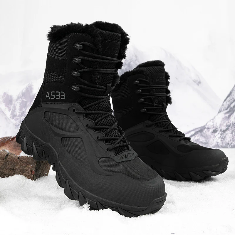 Herren Wasserdichte Winterstiefel mit isolierender Fütterung und rutschfester Sohle Heidi Mode - Image 4
