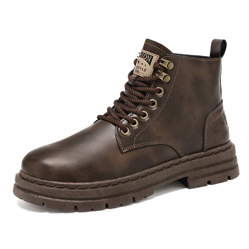 Herren Winterstiefel mit strapazierfähigem Obermaterial und rutschfester Sohle Heidi Mode - Image 5