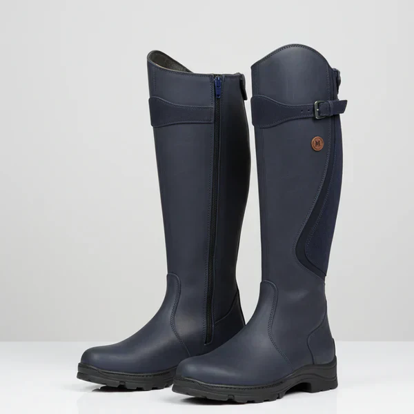 Mit Niedrigem Absatz Und Reißverschluss Damen Heidi Mode - Image 4