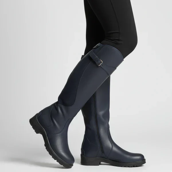 Mit Niedrigem Absatz Und Reißverschluss Damen Heidi Mode - Image 9