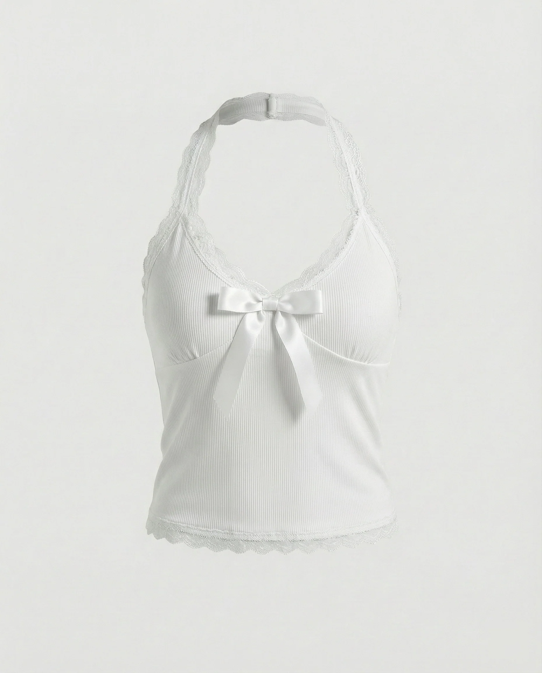 Kurzes Damen Spitzen-Top Sexy Träger-Weste Sommer Style - Image 6