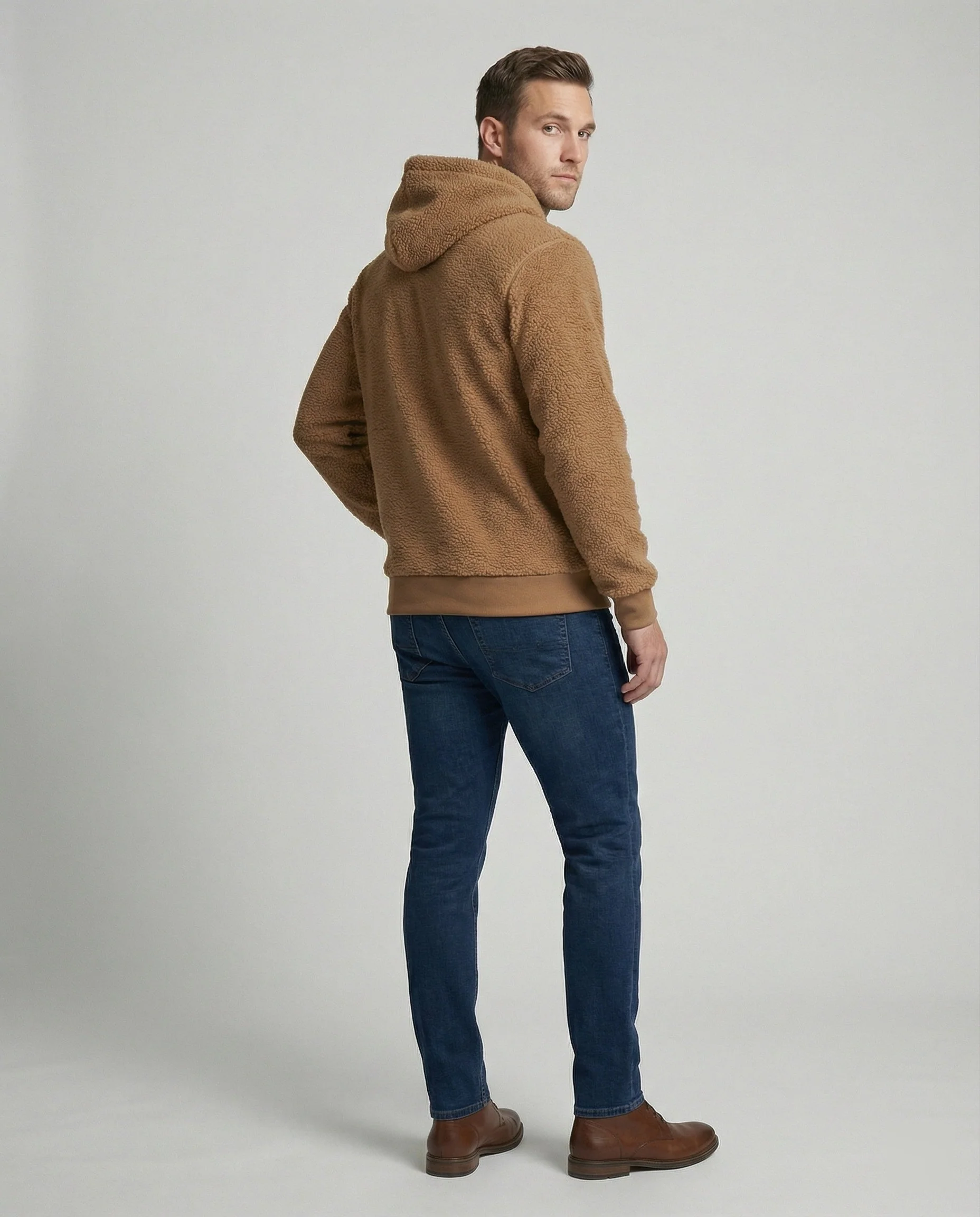 Kuscheliger Teddy Pullover Herren - Image 4