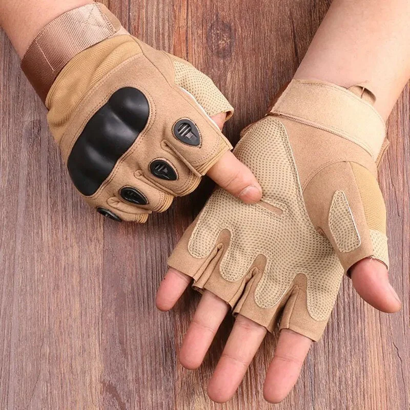 Tactical Hard Knuckle Half Finger Handschuhe Heidi Mode - Image 3