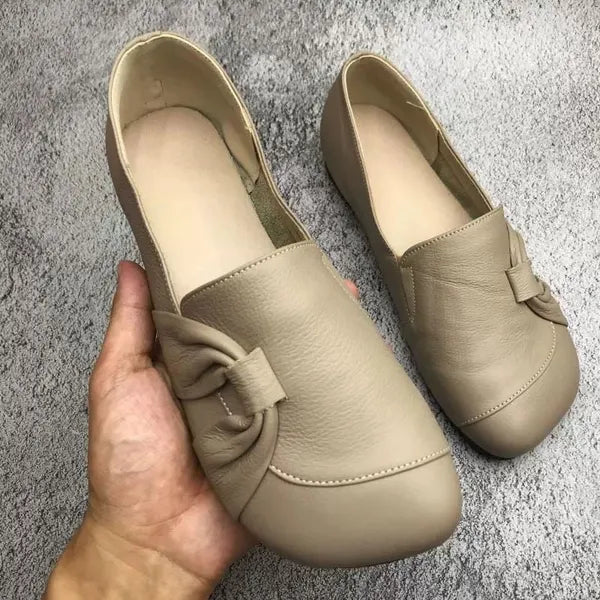 Leder Damen Schuhe mit rutschfester Sohle – Aurora Heidi Mode - Image 3