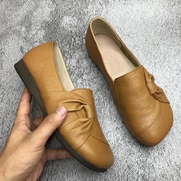 Leder Damen Schuhe mit rutschfester Sohle – Aurora Heidi Mode - Image 6
