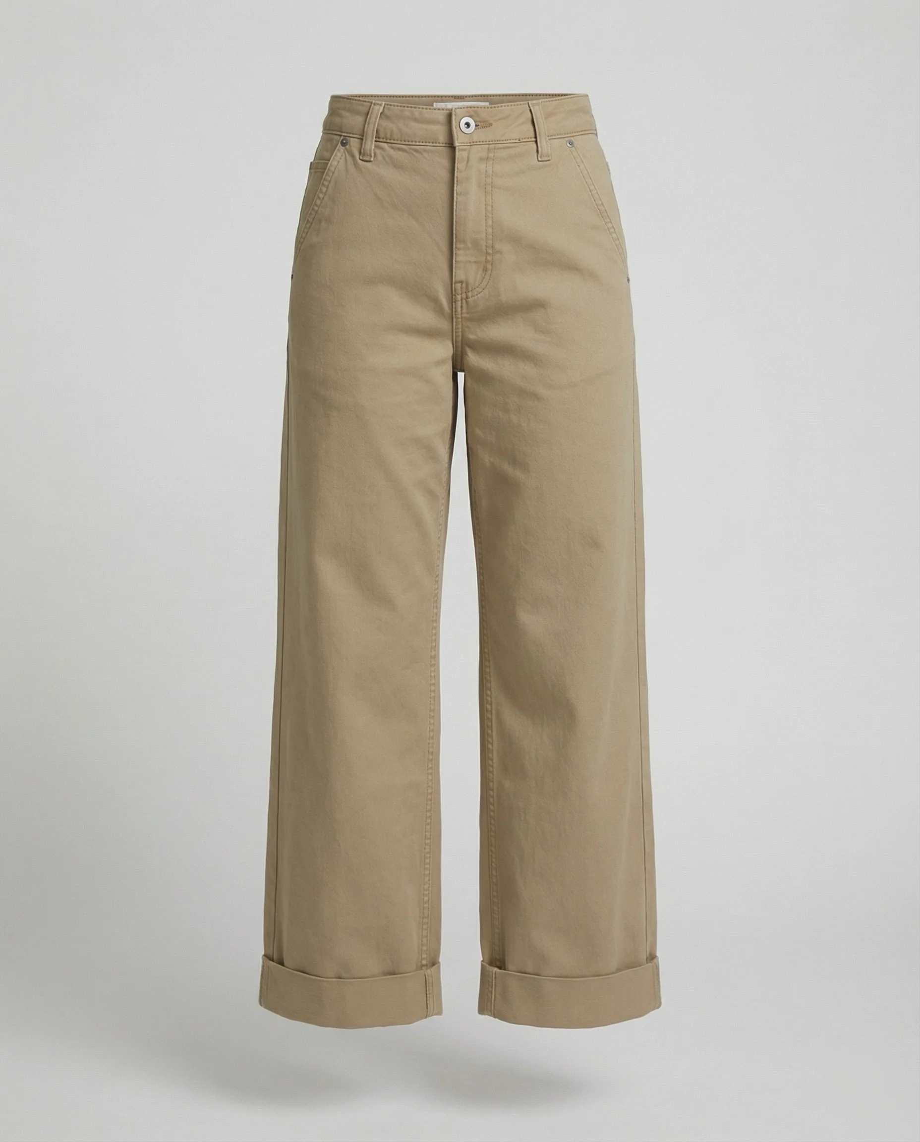 Locker sitzende Retro Cargo Hose Unisex Gerade Passform American Style - Image 5